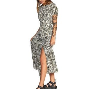 RVCA Open Back Maxi Dress